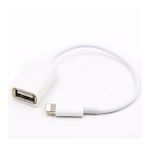 İPHONE LİGHTNİNG TO DİŞİ USB OTG KABLO İOS 13 VE ÜZERİ