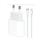 Iphone Type-C 20W Tüm Serilerle Uyumlu Hızlı Şarj Aleti Adaptör Kablo Set 7 8 X 11 12 13 14 Pro Max