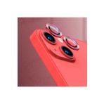 iPhone Uyumlu 13 Kamera Lens Koruyucu - Kirmizi