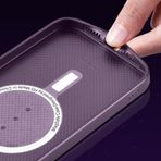iPhone Uyumlu 15 Plus Magsafe Ag Glass Premium Telefon Kılıfı