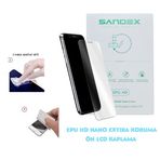 İphone Uyumlu 8 Plus Nano Ekran Koruyucu Esnek Ultra İnce - Sandex - Epu Hd