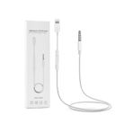 İphone Uyumlu Lightning 3.5 mm Aux Apple Audio Dönüştürücü Kablo