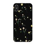 Iphone Xs Çiçekli Siyah Telefon Kılıfı, consrainnn83787026