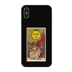 iPhone XS The Sun Tarot Siyah Telefon Kılıfı, consrainnn83787182