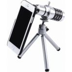 Iphone5,5s,iphone4.4s Için Alüminyum 14X Optik Zoom Yakından Görüntü Çekme Dürbün - Tek Ebat