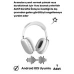 IPhone8 PLUS Uyumlu 5.2 Bluetooth Anc Dokunmatik Suya Tere Dayanıklı P9 Kablosuz Kulaklık