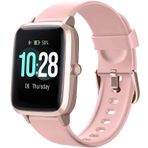 iPhone/Android için akıllı saat, IP68 su geçirmez aktivite fitness takip cihazı, erkek, kadınlar için, 1,3 inç tam dokunmatik renkli ekranlı, adım, adım sayacı, kalp atış hızı izleme ve uyku