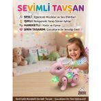 İpli Pilli Işıklı, Müzikli ve Hareketli Sevimli Dans Eden Tavşan Oyuncak Hayvan Figürü PEMBE