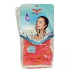 İpli Sırt Vücut Yumuşak Banyo Lifi Pembe-Tcu 56X10 Cm