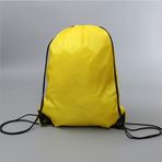 İpli Spor Çantası Sırt Çantası İpli Çanta - Erkekler ve Kadınlar için Fitness Spor Dağcılık Seyahat Çantası Su Geçirmez Spor Çantası, Sarı, L