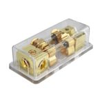 iplusmile 1 Bilgisayar stereo sigorta kutusu hoparlör kablosu powerline power kablosu Oto araba güç kablosu sigorta tabanı tel sigorta emniyet koltuğu ses sistemi sigorta tutucu Çinko