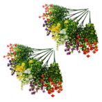 iplusmile 12 Adet Taklit Bitkiler Için Gevşek Yapraklar Okaliptüs Yaprağı Çelenk Vazo Için Kurutulmuş Çiçekler Okaliptüs Sapı Sahte Çiçek Sapları Sahte Yaprak Sapları Plastik