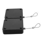 iplusmile 2 Adet Otomatik Kapı Kapatıcı Otomatik Sensörlü Kapı Kapatıcı Kabine Kapı Kapatıcılar Pencere Kapatıcılar Otomatik Kayar Veranda Kapısı Açacağı Demir Black