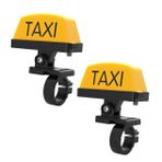 iplusmile 3 Tutucu Motosiklet Modifikasyon Işığı Yağmur Geçirmez Taksi Işığı Aksesuarları Bisiklet için