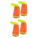 iplusmile 4 baret outdoor katlanabilir boyun örtüsü güneş koruması emniyete almak örgü şapka örtüsü boyun kalkanı Güneş siperliği koruyucu kapak seyahat%100 kimyasal elyaf ağ