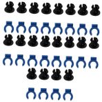 iplusmile 5 Takım Bowden tüp pençe tokası boru kaplini pens kelepçesi hotend ekstruder için boru kelepçesi 3 boyutlu yazıcı hotend ekstruder pens hotend ekstruder kelepçesi çeneler Chuck