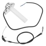 iplusmile Elektrikli Bisiklet Tutacağı Kolu Gaz Motosiklet Yardımı Yedek Gidon Yağı