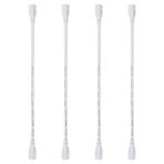 iplusmile Led Tüp Güç Uzatma Kablosu - T5 T8 Tüp Aydınlatma Armatürü LED Bağlanabilir Kablolar - Mağaza Aydınlatması Garaj Aydınlatması Dolap Altı Aydınlatması Için LED Aydınlatma Armatürü