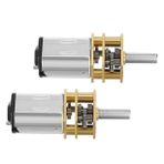 iplusmile Minyatür 2 Dişli Motor Mikro Redüksiyon Motoru Mikro Şanzıman Motoru Mikro Elektrik Motoru Dc Motorlar Dc Motoru Mikro Motor Mini Dc Motor Metal N20 Vites Alüminyum