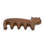 iplusmile Saç Tarakları 1 Bilgisayar Kitten Green Sandal Ağacı Tarağı Saç Derisi Şampuanı Masajı Yaratıcı Masaj Tarağı El Masajı Saç Masajı Yeşil Sandal Ağacı Tahta Tarak Karikatür Aletler