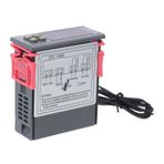 iplusmile Termostat Buzdolabı Sıcaklık örü Sıcaklık Cihazı Dijital 12v Sıcaklık Cihazı Sıcaklık Anahtarı Black Karın Kası