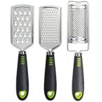 iPstyle Peynir rendesi seti, limon rendesi, mutfak rendesi, parmesan peyniri, zencefil, sarımsak, hindistan cevizi, meyve, sebze, bulaşık makinesinde yıkanabilir