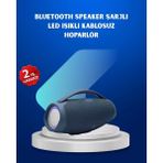 Ipx5 Su Geçirmez Taşınabilir Bluetooth Hoparlör Renkli Işıklı Midastech - Çok Renkli