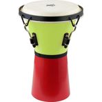 Iq Plus 7 İnç Yeşil & Kırmızı Akortlu Djembe