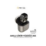 iqibla Smart Ring J03 Pro Akıllı Zikir Yüzüğü Titanyum Gri Renk