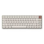 Iqunix MAGI65 Ochre White RGB Kablosuz Hotswap Mekanik Gaming Klavye
