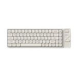 Iqunix MAGI65 Pro Ochre White RGB Kablosuz Hotswap Mekanik Gaming Klavye