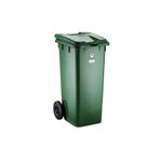 IRAK PLASTİK-HOLIDAY Mono Tone Çöp Kovası - 120 Lt BO996, endüstriyel çöp arabası