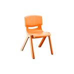 IRAK PLASTİK Jumbo Plastik Çocuk Sandalyesi Turuncu - 25cm