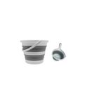IRAK PLASTİK Katlanır Katlanabilir Kova Ve Maşrapa Takım - Yerli Üretim 4588711
