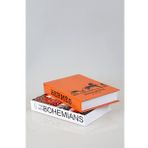 irayhomedecor 2'li Hermes/bohems Dekoratif Kitap Kutu