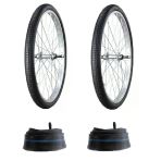 Irc 24 Jant 24X1.3/8 Nda Bisiklet Dış Lastiği X 2 Adet + İç Lastik Seti