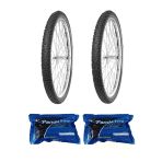 Irc 24 Jant 24X2.10 Dark Side Bisiklet Dış Lastiği X 2 Adet + Plus Panda İç Lastik Seti