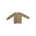 İREM ÇOCUK GİYİM Erkek Çocuk Casual Yazılı Sweatshirt,Açık Kahverengi 5 Yaş