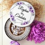 iremden Söz Nişan Kına Nikah Hediyelik Çikolata Kutusu (100 Adet Madlen Çikolata)