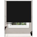 İREMKARAHOME Blackout Karartma Işık Geçirmeyen Stor Perde Siyah - 120 x 260 cm