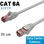 IRENIS 25 cm CAT6A S/FTP Ethernet Data Center Patch Kablo