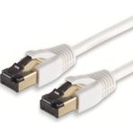 Irenis 3 Metre Cat8 Kablo F/Ftp Lszh Ethernet Network Lan Ağ Kablosu Beyaz