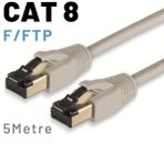 IRENIS 5 Metre CAT8 Kablo F/FTP LSZH Ethernet Network Lan Ağ Kablosu