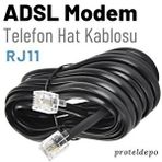 Irenis Adsl Vdsl Modem Kablosu, Rj11 Kablo, Köken Telefon Kablosu, 3 Metre