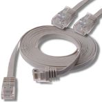 IRENIS CAT6 Gri 2 mt Yassı Ethernet Kablosu