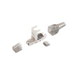 IRENIS CAT6A CAT7 LSA Konnektör, Aletsiz Montaj, Ağ Kablosu Bağlantı Adaptörü, STP Ekranlı, 10GBASE-T Uyumlu, Siyah, CAT6A CAT7 Model