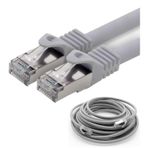 IRENIS CAT7 3 m Gri Yassı FTP Ethernet Kablosu