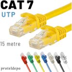 Irenıs Cat7 Kablo Ethernet Network Internet Lan Ag Kablosu 15 Metre Sari