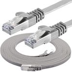 IRENIS CAT7 Yassı FTP Ethernet Network Lan Gri 7.5 m İnternet Kablosu