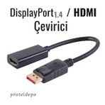 Irenis Displayport / Hdmi Çevirici Dönüştürücü Kablo - 18 Gbit